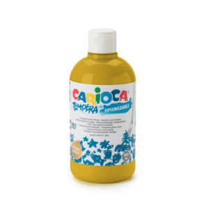 Acuarele Tempera lavabile, Carioca, 500 ml, auriu