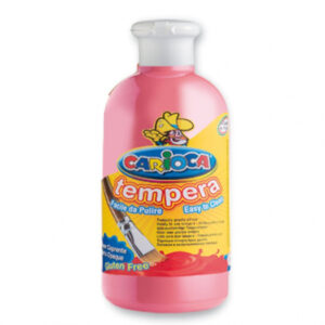 Acuarele Tempera lavabile, Carioca, 500 ml, roz pal