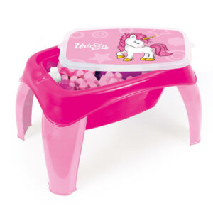 Masuta de activitati cu 30 cuburi de construit - Unicorn