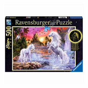 Puzzle Unicorni la rau, 500 piese starline