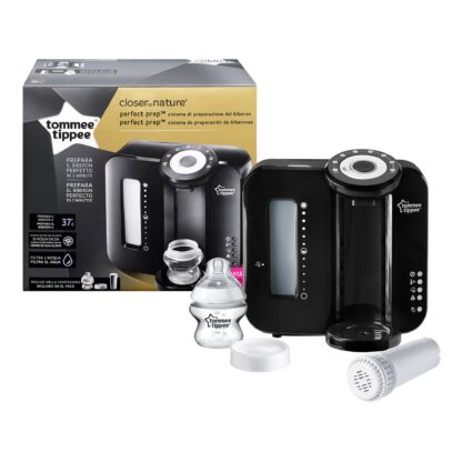 aparat pentru pregatirea laptelui praf perfect prep tommee tippee negru 1