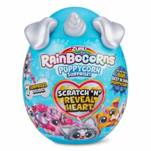 Jucarie de plus squishy Rainbocorns, Catelusul Curcubeu