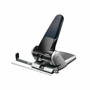 Perforator metalic Leitz 5180, 65 coli, 2 perforatii, negru