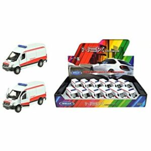 Masinuta metalica Welly - Mercedes Sprinter