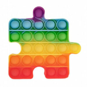 Jucarie Pop It Now - Piesa puzzle, multicolor