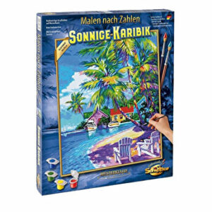 Kit pictura pe numere Schipper - Insoritul Caraibe
