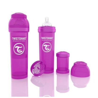 biberon twistshake anti colici 330 ml violet 2