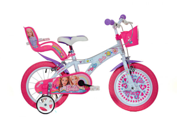 bicicleta copii 14 barbie la plimbare 3825 532890