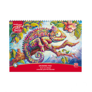 Bloc desen cu spira, A4 cameleon, 120 gr mp, 20 coli