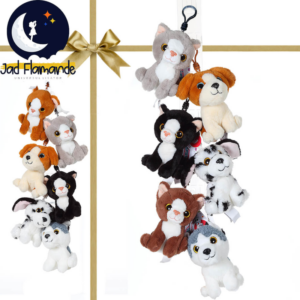 Breloc din plus cu animalut de companie 12 cm