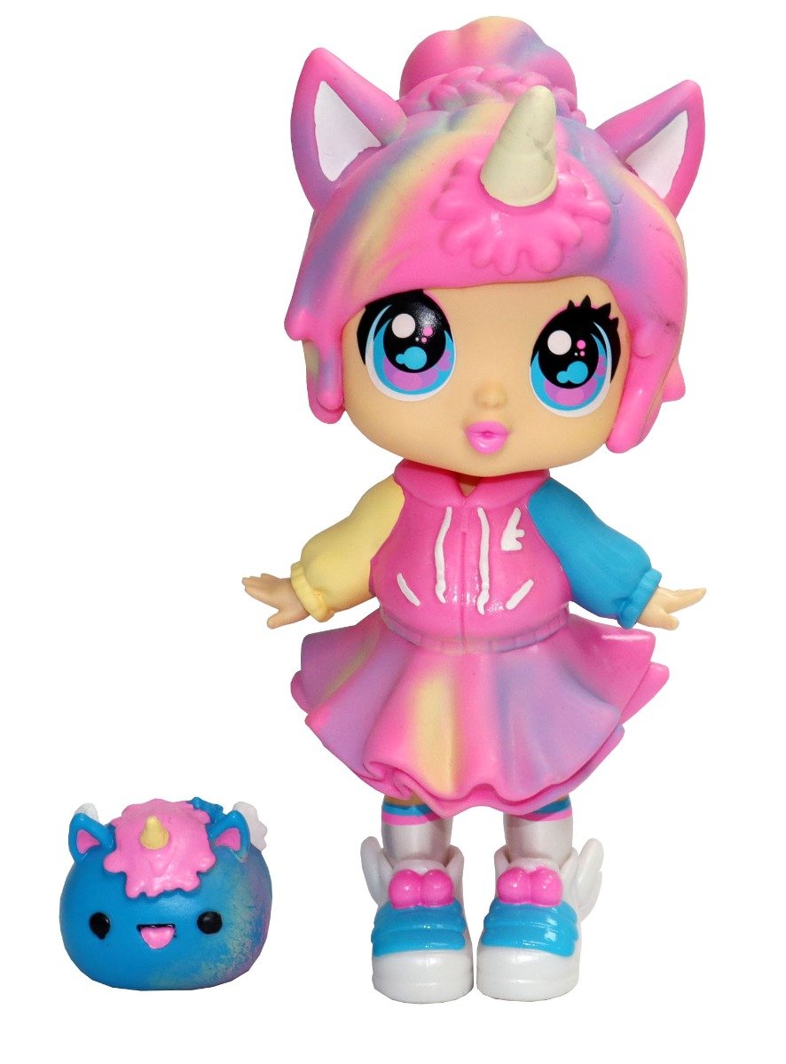 Papusa Bubble Trouble Doll Rainbow Bubblegum Unicorn Wave 2
