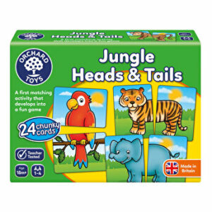 Joc educativ Jungla - Jungle heads & tails