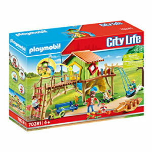 Playmobil City Life, Preschool - Loc de joaca in parcul de aventuri