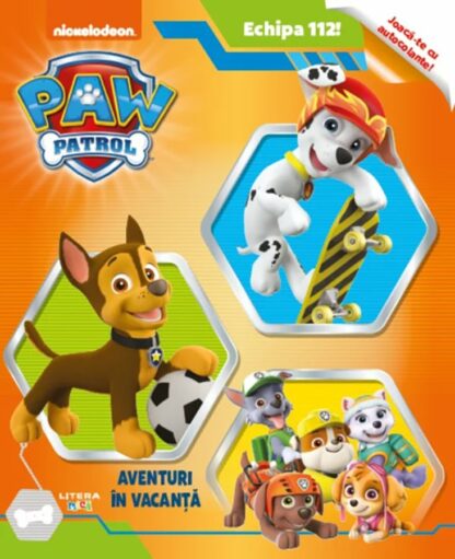 caddiv236 001 paw patrol aventuri in vacanta. joaca te cu autocolante