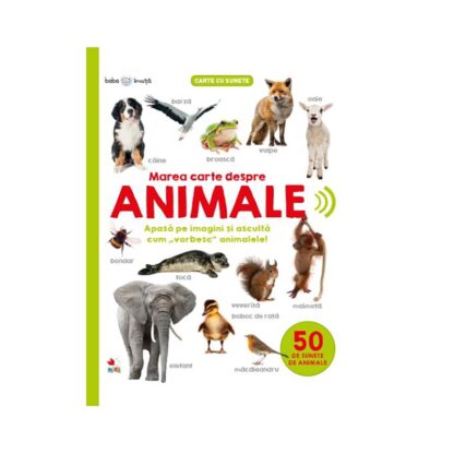 cartbi70 001 carte editura litera bebe invata marea carte despre animale