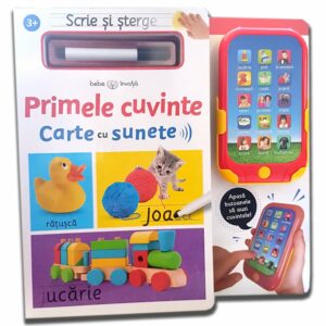 Carte Editura Litera, Scrie si sterge. Primele cuvinte. Carte cu sunete