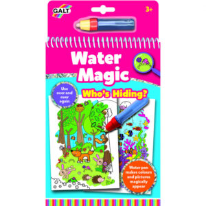 Carte de colorat cu apa - Who s Hiding? - Water Magic