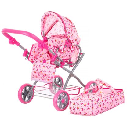 carucior pentru papusi chipolino nelly pink 1