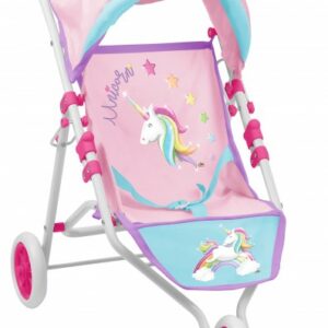 Carucior pentru papusi Saica Jogger Unicorn