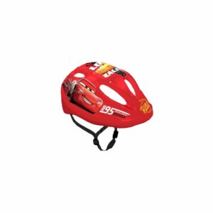 Casca protectie copii, Love Racing, Cars, rosie, marime 52-56 cm