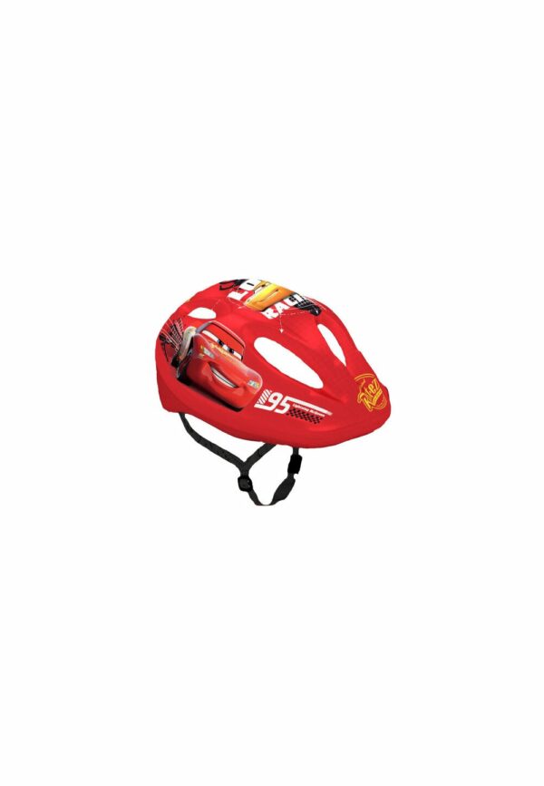 Casca protectie copii, Love Racing, Cars, rosie, marime 52-56 cm