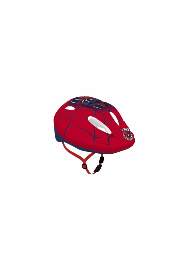 Casca protectie copii, Spider Man, rosie, marime 52-56 cm