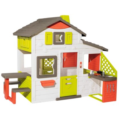 casuta pentru copii smoby friends playhouse neo cu bucatarie 1