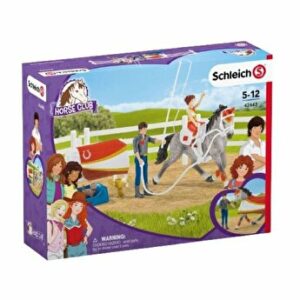 Set figurine, Set de calarie pentru sarituri Horse Club Mia, Schleich