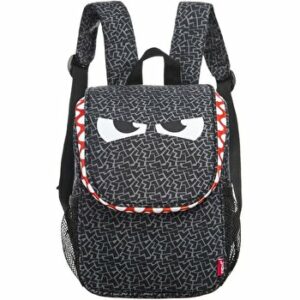 Rucsac gradinita Zipit Wildlings - negru - (pentru mancare)