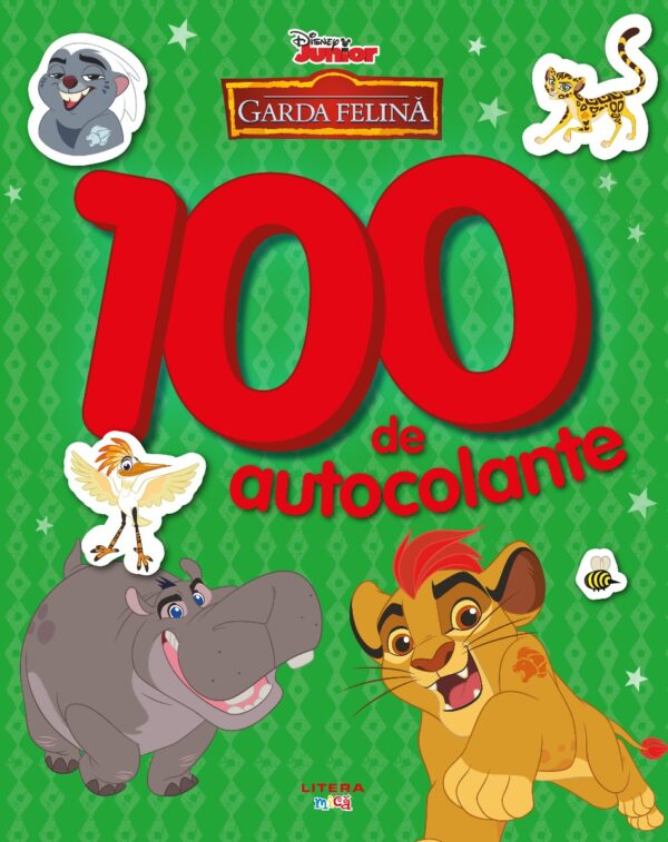 Disney Junior. Garda felina. 100 de autocolante