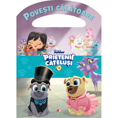 cdpov47 001w carte editura litera disney prietenii catelusi povesti calatoare