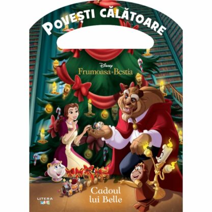 cdpov59 001w carte editura litera disney frumoasa si bestia. cadoul lui belle