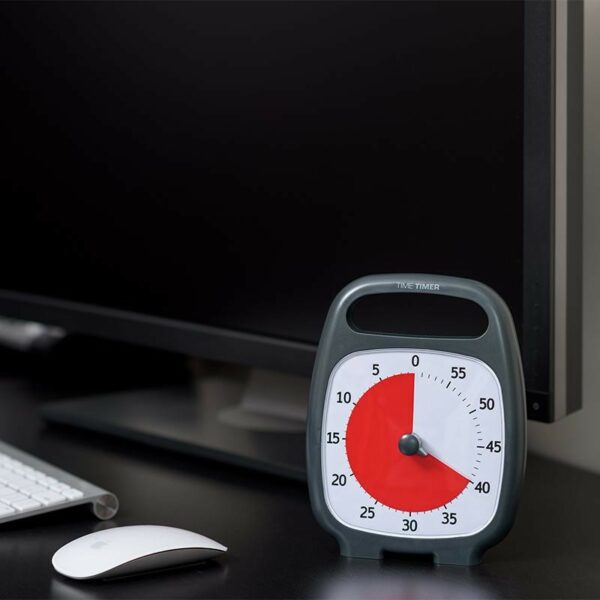 Ceas temporizator Time Timer Plus, negru, Robo - imagine 3