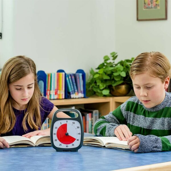 Ceas temporizator Time Timer Plus, negru, Robo - imagine 6