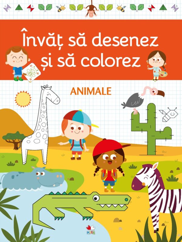 Invat sa desenez si sa colorez. Animale