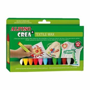 Set Alpino Crea + Textile - creioane cerate