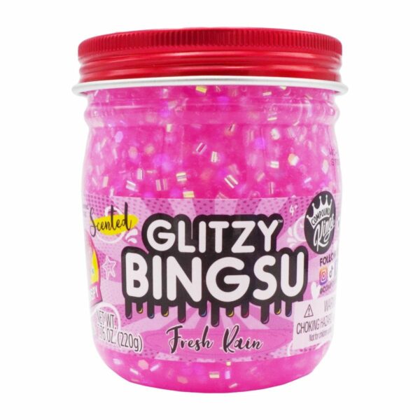 ck300942 roz slime parfumat compound kings glitzy bingsu jar asst 220g
