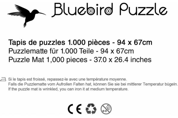 covor pentru rulat puzzle bluebird 1000 piese 1
