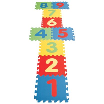 covor puzzle cu cifre pentru copii pilsan educational polyethylene play mat 1