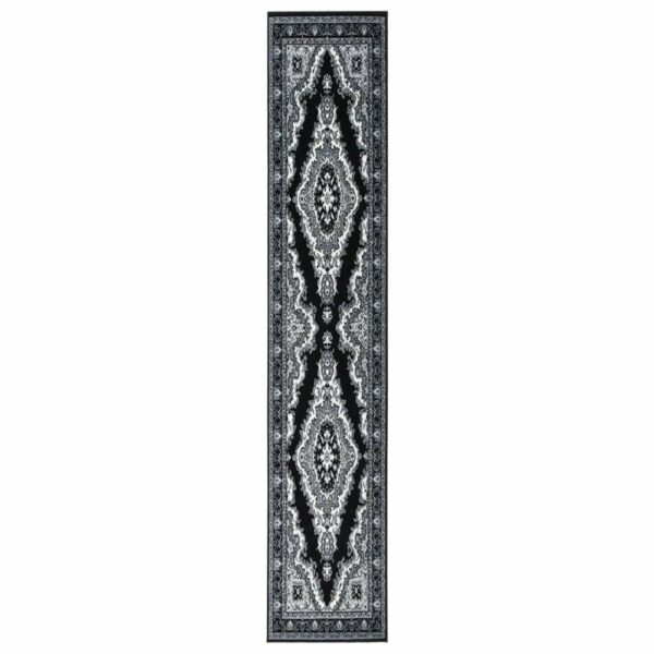 Covor traversa BCF, negru, 60x450 cm