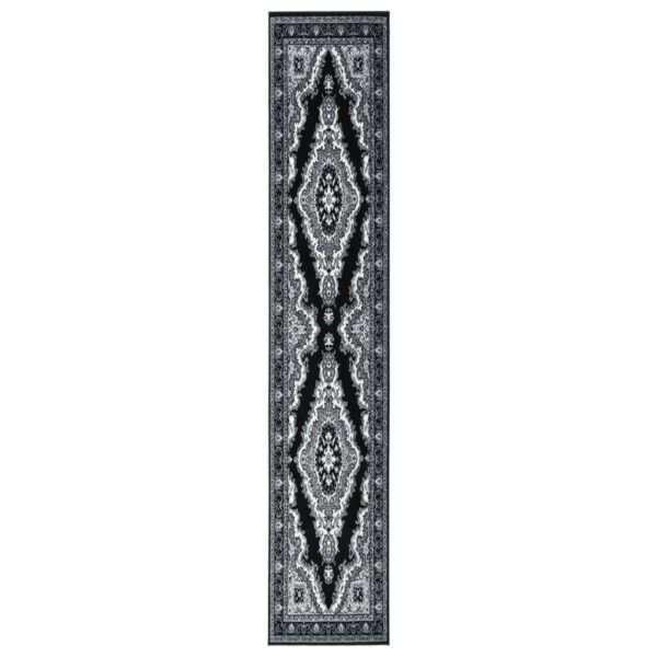 Covor traversa BCF, negru, 60x500 cm