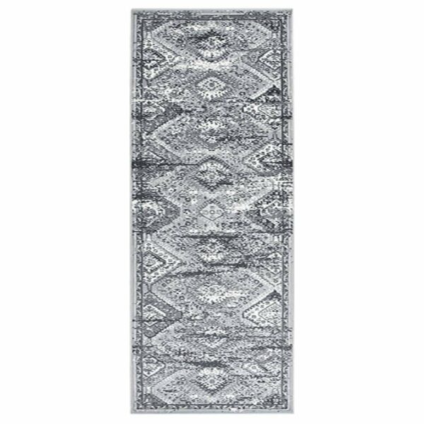 Covor traversa, gri oriental, 100x250 cm, BCF