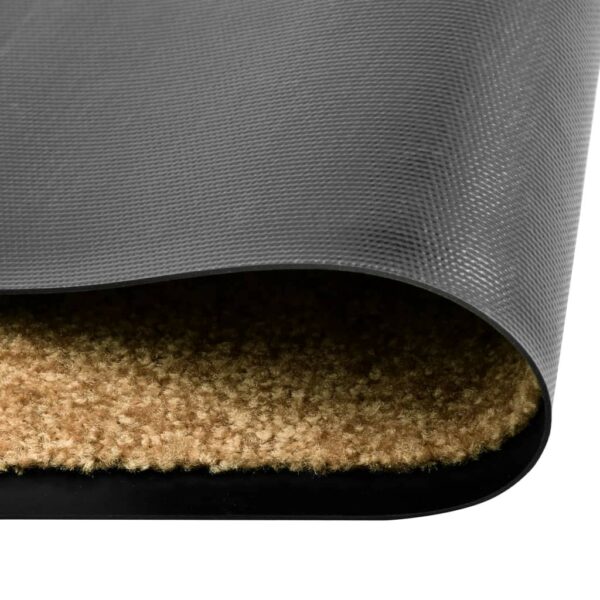 Covoras de usa lavabil crem 90x120 cm - imagine 2