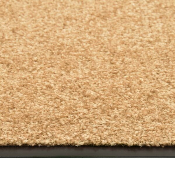 Covoras de usa lavabil crem 90x120 cm - imagine 3