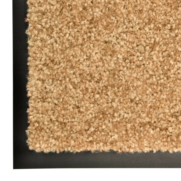 Covoras de usa lavabil crem 90x120 cm - imagine 5