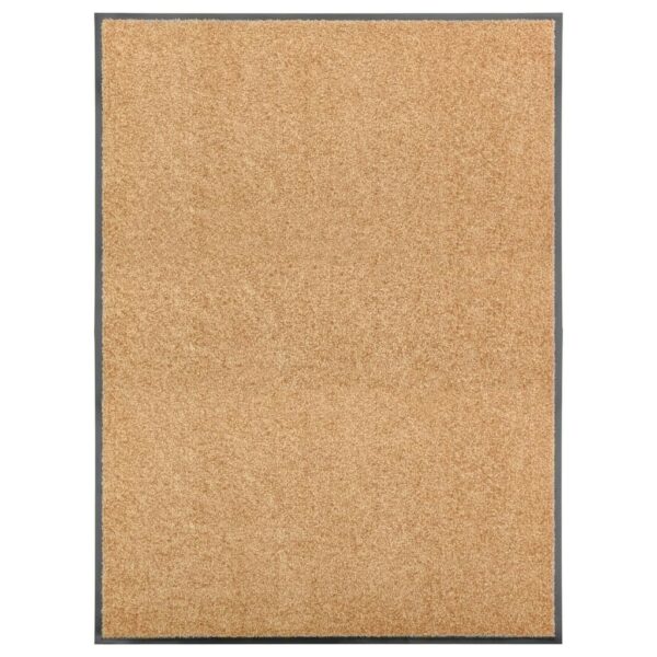 Covoras de usa lavabil crem 90x120 cm