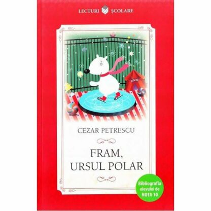 cpb128 001w carte editura litera fram ursul polar cezar petrescu