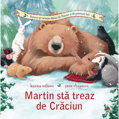 cpb234 001w carte editura litera martin sta treaz de craciun karma wilson