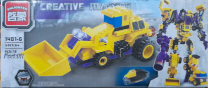 creative master forklift set lego utilaje de constructie 11645 4156