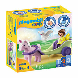Playmobil 1.2.3, Zana cu trasura si unicorn